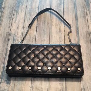 Classic St. John Black quilted Handbag
